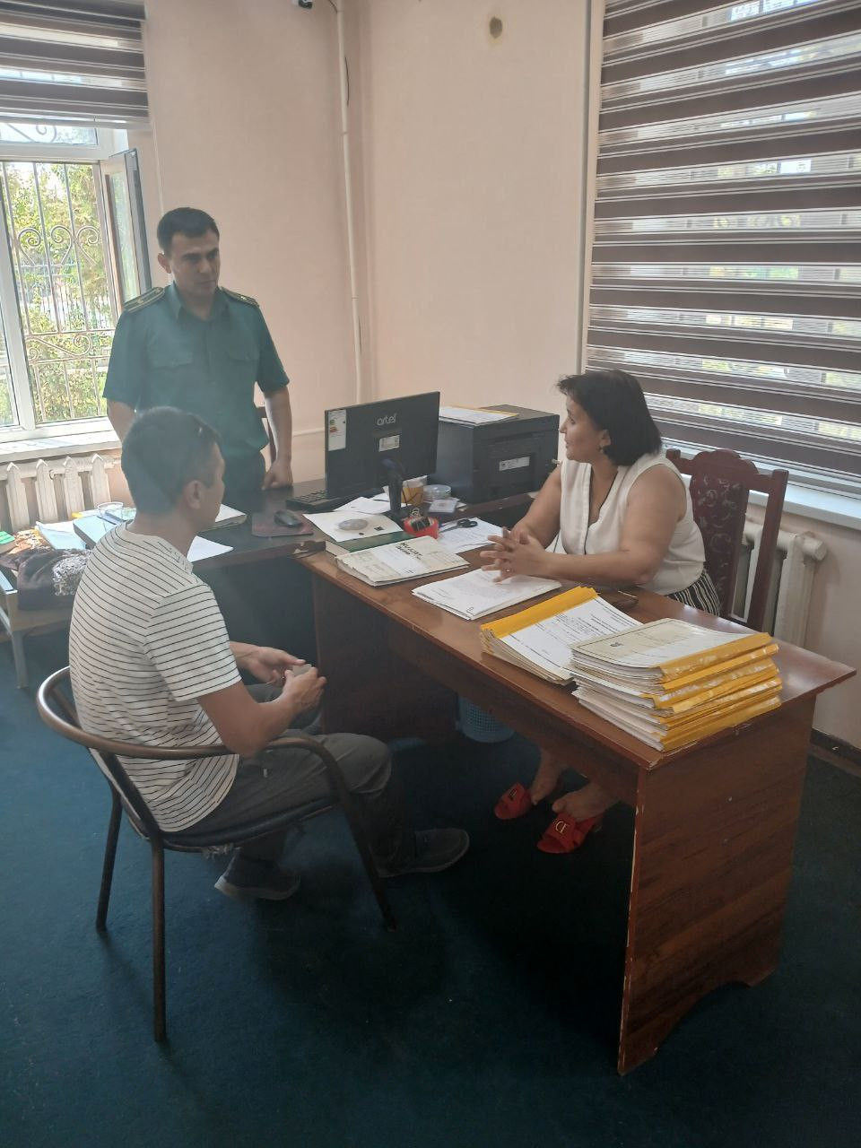 Tórtkúl rayonı hushyorxonasi hám “Doslıq” MPJ da ushrasiw ótkerildi