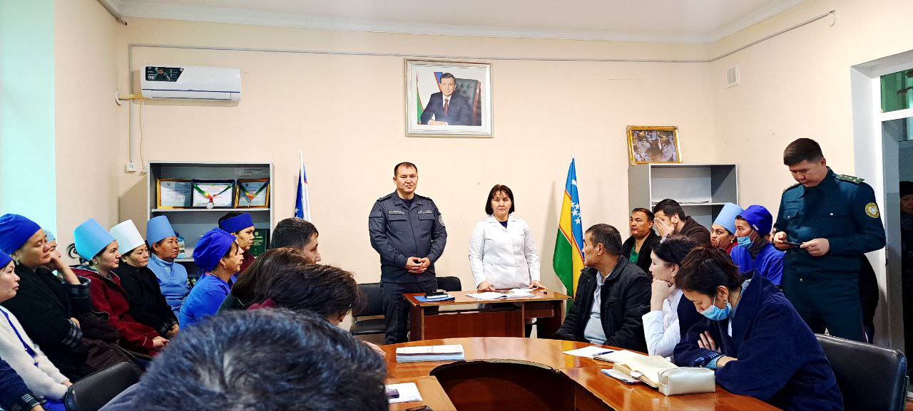 “Biz korrupciyaǵa qarsımız!” atamasında sáwbet ótkerildi