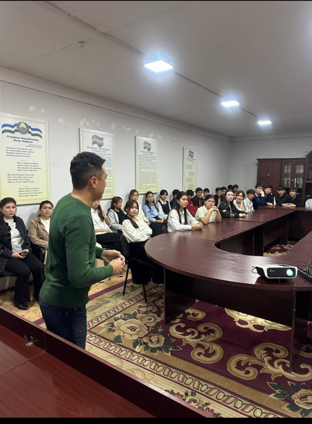 Nukus shahri 2-sonli Politexnikum o‘quvchilari bilan