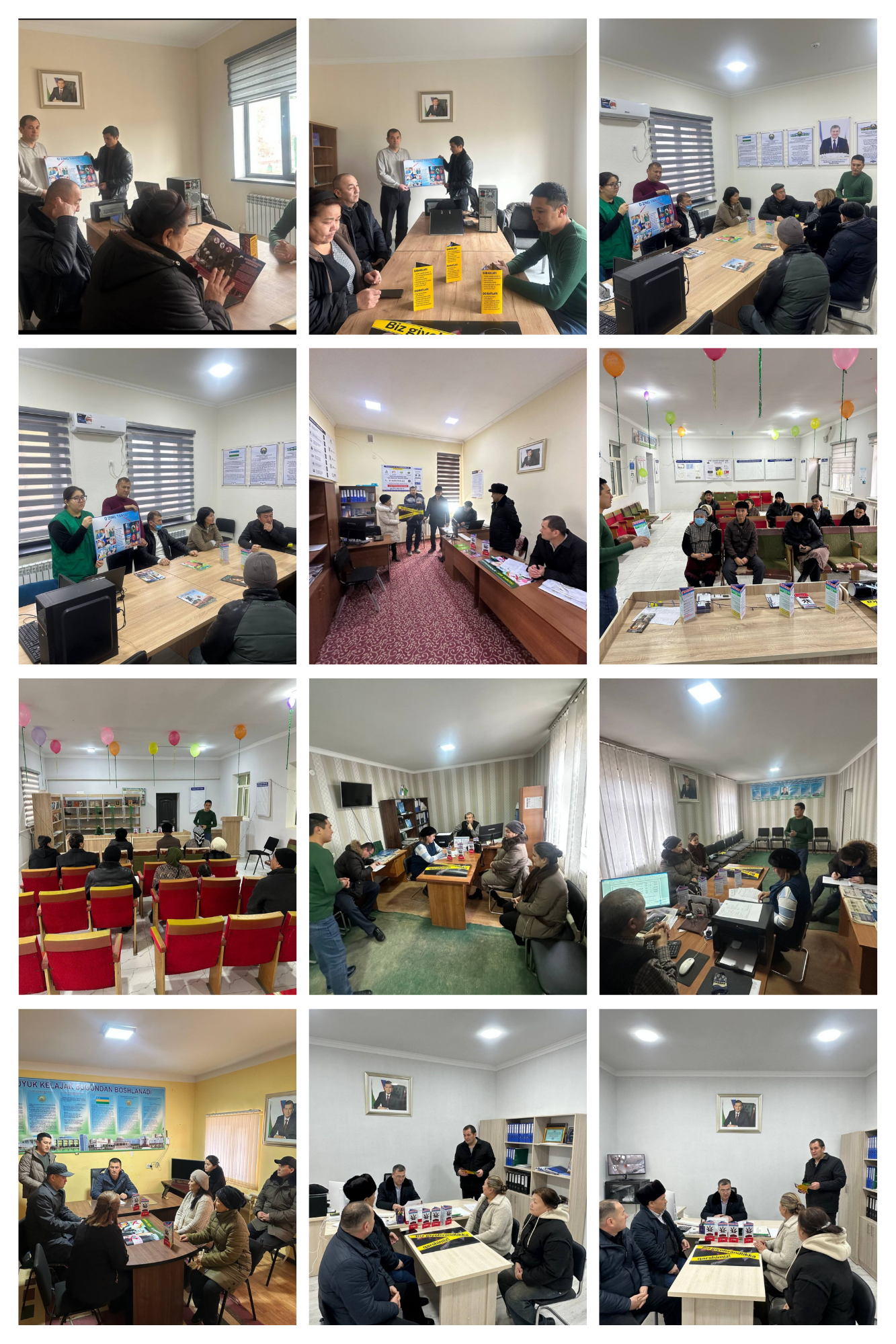 Zıyanlı ádetlerge qarsı aǵartıwshılıq ilajı bolıp ótti