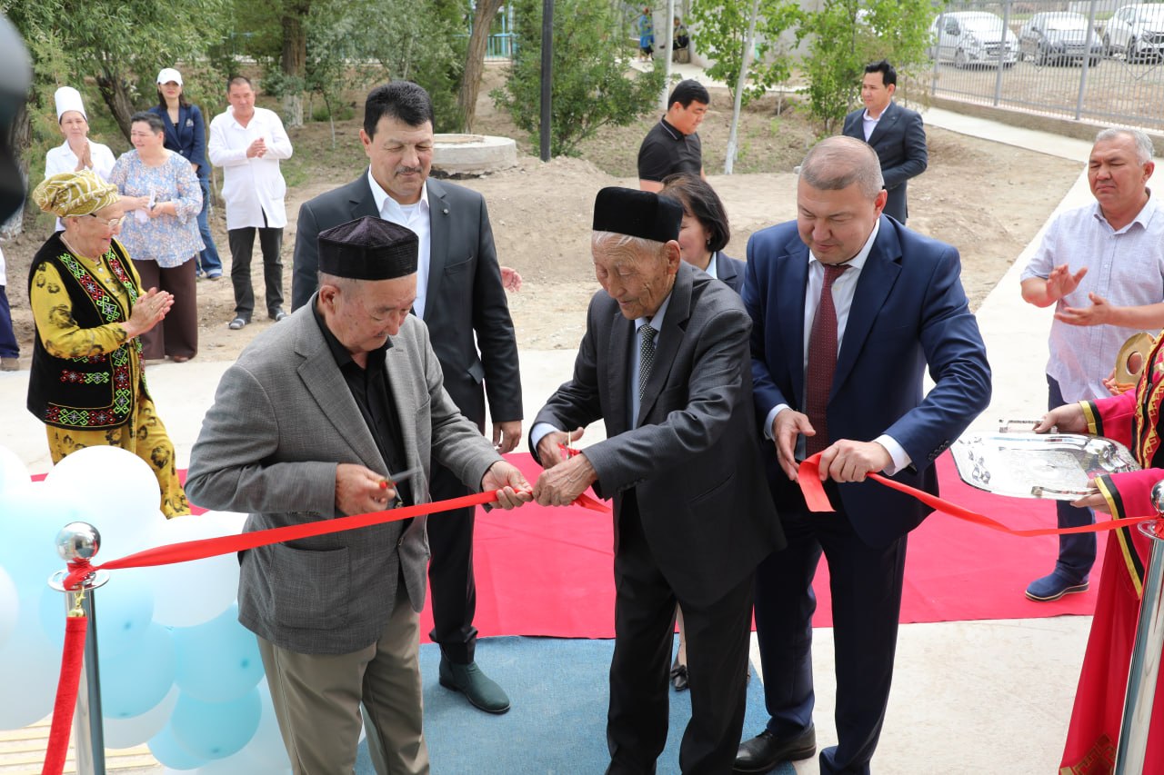 Nókis rayonında ruwxıy salamatlıq orayınıń jańa qosımsha imaratı paydalanıwǵa tapsırıldı
